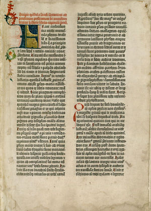 Gutenberg bible Old Testament Epistle of St Jerome.jpg