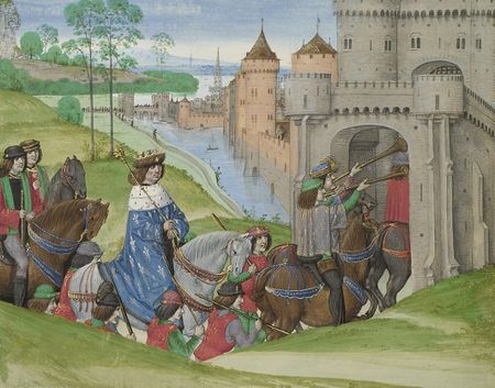 Master of the Getty Froissart, Louis of Anjou Entering Paris - Getty Museum.jpg