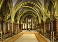 The Holy Chapel, interior of lower chapel, Paris, France.jpg
