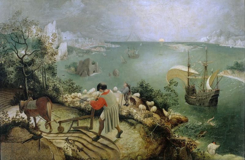 Файл:Landschaft mit Sturz des Ikarus Pieter Breughel d Ä.jpg