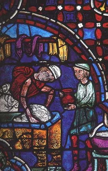 Файл:14° siecle – artisans – boulangers – vitraux a la cathédrale d’Amiens.jpeg