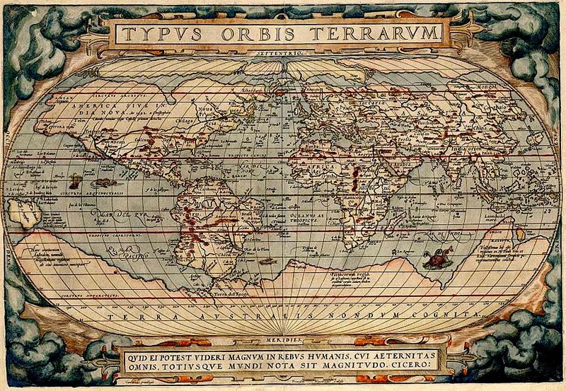 Файл:Typus Orbis Terrarum drawn by Abraham Ortelius.jpg