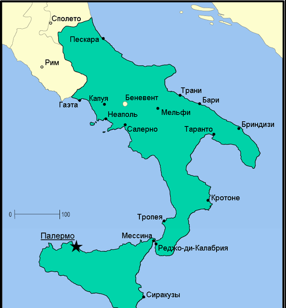 Файл:Сицилийское королевство 1154.png