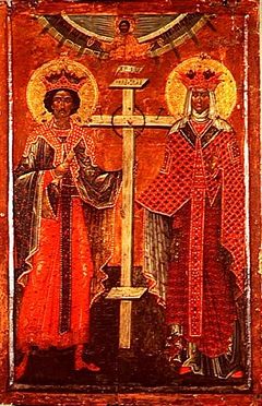 Constantin et sainte Hélène autour de la vraie Croix.jpg