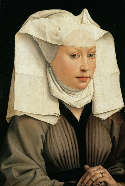 Файл:Rogier van der Weyden - Portrait of a Woman with a Winged Bonnet - Google Art Project.jpg