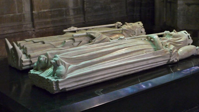 Файл:Charles VI and Isabeau of Bavaria (Basilica of St Denis).jpg