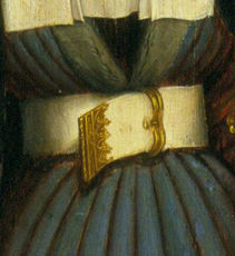 Триптих Яна Краббе (алтарь Ганса Мемлинга). Левая панель, фрагмент.jpg