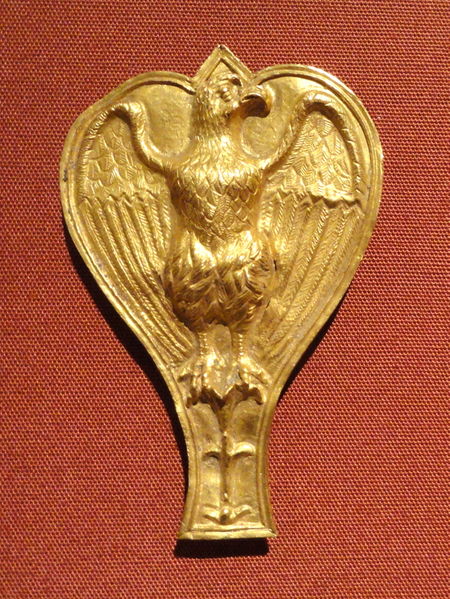 Файл:Ornament with Eagle, 100-200 AD, Roman, gold - Cleveland Museum of Art - DSC08277.JPG