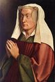 Jan van Eyck - The Ghent Altarpiece - The Donor's Wife (detail) - WGA07688.jpg
