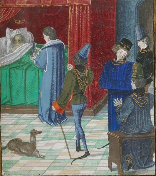 Файл:Charles VI bedridden and his physician.jpg