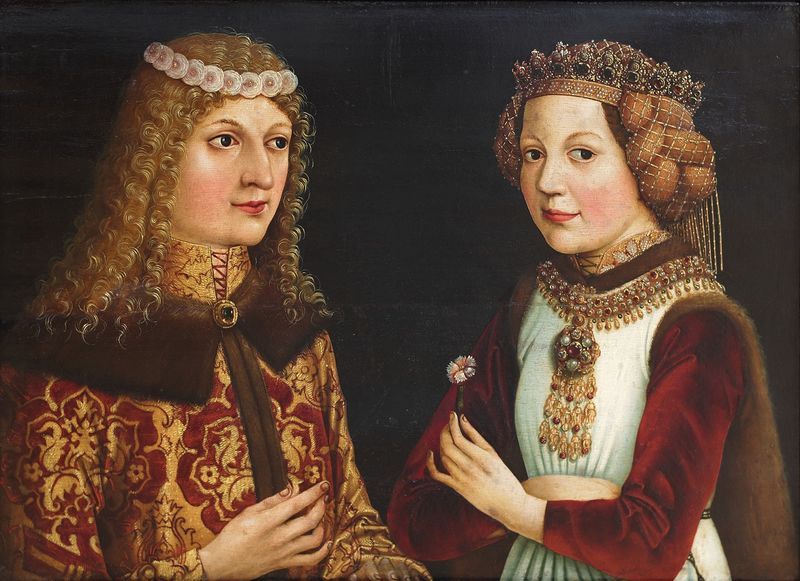 Файл:Betrothal Portrait of Ladislaus V of Hungary and Madeleine of France.jpg