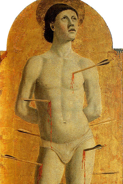 Файл:Piero, Pala della misericordia, santi sebastiano.jpg