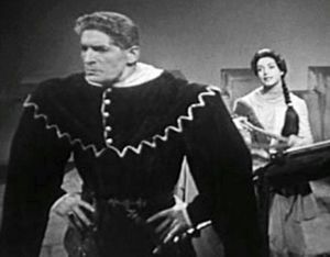 Arcel Lupovici et Françoise Fabian dans « Pierre de Giac » de Jean Kerchbron (tv 1960)..jpg