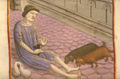 Ludolphe le Chartreux, Vita Christi, France, XVe siècle Paris, BnF, département des Manuscrits, Français 178, fol. 67.jpg
