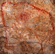 Мамонт (наскальный рисунок, пещера Пиндаль).jpg